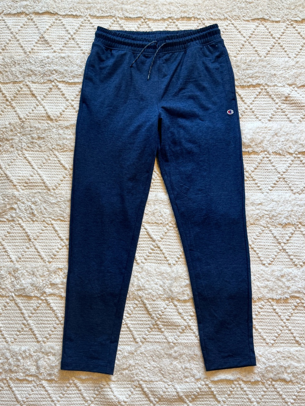 Boys Kids Champion Navy Sweats Joggers Size L 14/16